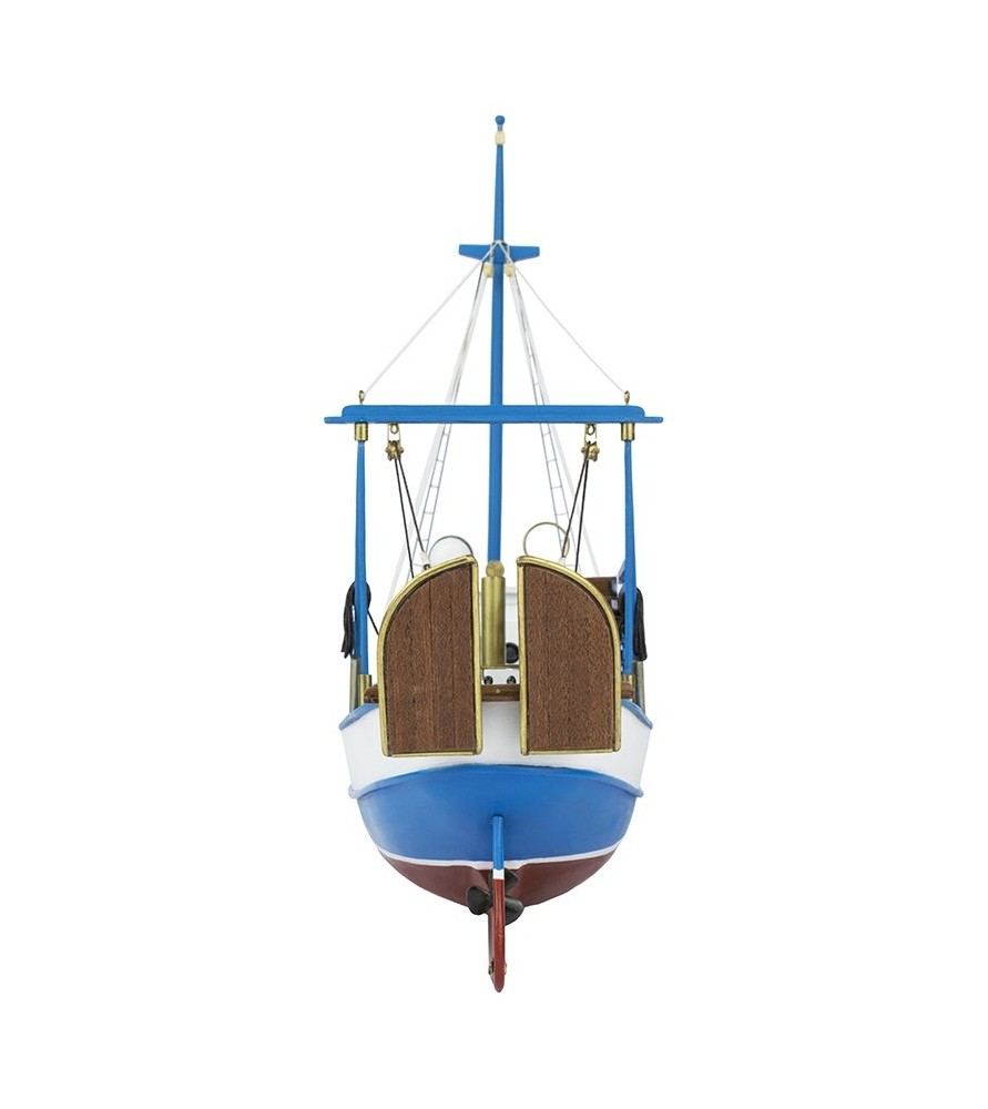 Maquette En Bois Du Bateau De P Che M Diterran En Mare Nostrum