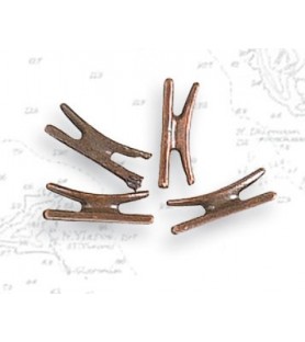 Accessoires de modélisme navale: Taquet métal 13 mm