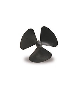 3-Blatt-Propeller aus ABS-Kunststoff 60 mm (1 Stück) für den Schiffsmodellbau