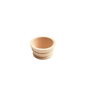 Mastetop i bøgetræ Dia. 38 mm / Højde 19 mm (1 enhed) til skibsmodellering