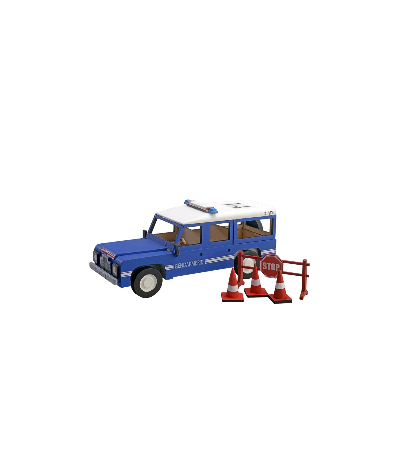 Cuteefun Modello di Auto in Legno 3D, Assembla da solo Car Modellino, Divertiti ad Assemblare, Idea Regalo per Compleanni Natale Festa del Papà (Carro Armato