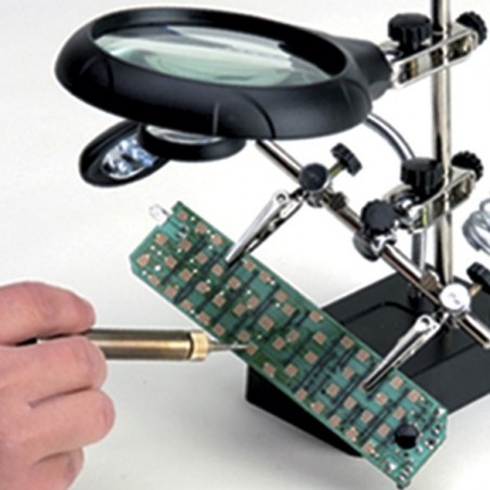 MAGNIFIER WITH 5 LED LIGHTS NEW