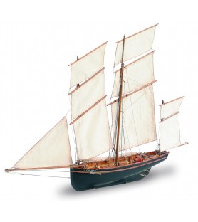Wooden Model Ship Kit: La Cancalaise 1/50