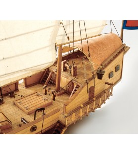 Ancient Chinese/Japaness pleasure boat 1:50 563mm Wooden model ship kit