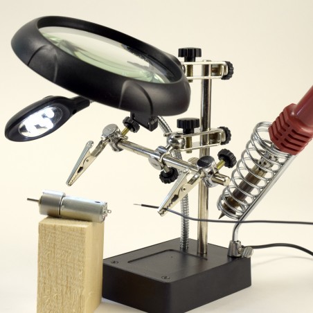 MAGNIFIER WITH 5 LED LIGHTS NEW MAGNIFIER WITH 5 LED LIGHTS NEW