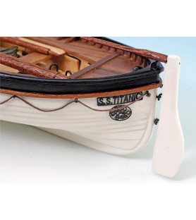 Wooden Model Boat Kit: Titanic's Lifeboat 1/35