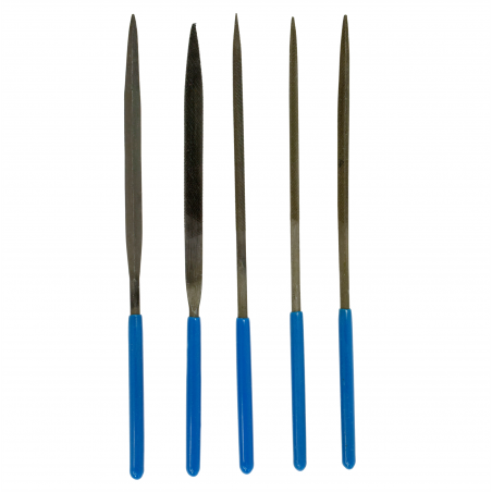 Set de 5 Limas con Mango Ergonómico