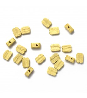 Enstaka block i buxbom 4 mm (20 st) för modellfartyg
