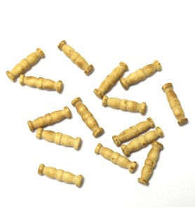 Dvojitý sloupek z buxusu 15 mm (15 kusů) pro modelování lodí