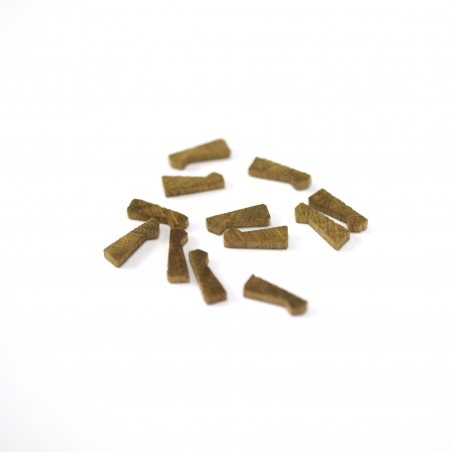 Cabestan Vertical en Hêtre 15 mm (2 Unités) et Taquets en Noyer