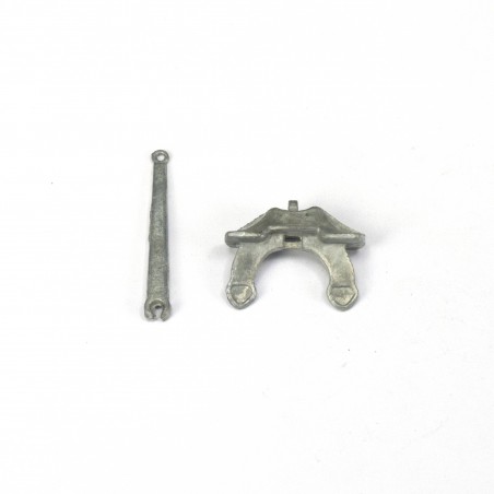 Ledat ankare 40 mm för fartygsmodellering