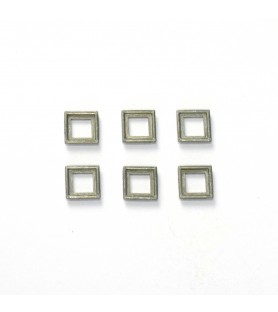 Fensterrahmen für Kanone 6 x 6 mm (6 Stück)