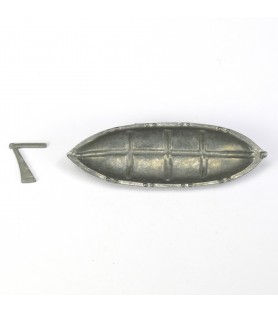 Small Boat in Metal 86 mm (1 Unit) for Ship Modeling