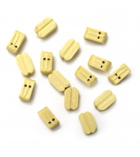 Dvojitý blok ze dřeva Boxwood 7 mm (15 kusů) pro modely lodí
