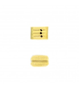 Accessoires de modélisme navale: triple moufles 7 mm 2