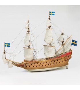 Warship Vasa. 1:65 Wooden Model Ship Kit 1