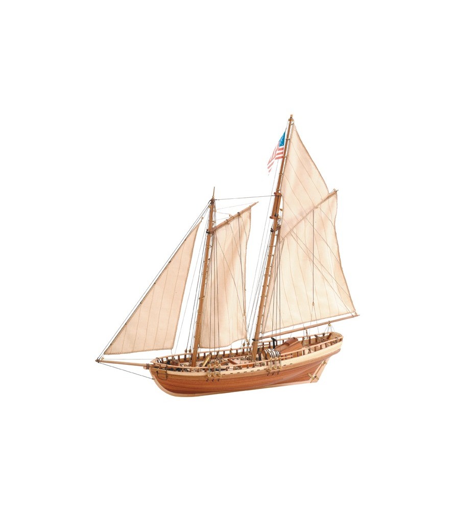 Maqueta de Barco en Madera: Virginia American Schooner 1/41