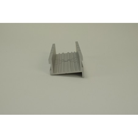 Eloxierte Aluminium-Gehrungslade