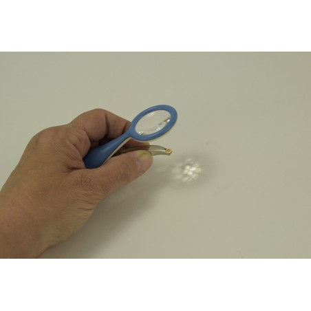 Pinzette di precisione con lente d'ingrandimento