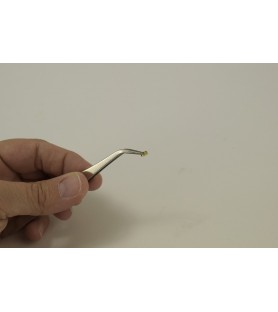 Pince bijoux à bec courbe en métal 13cm d'atelier en métal pour DIY