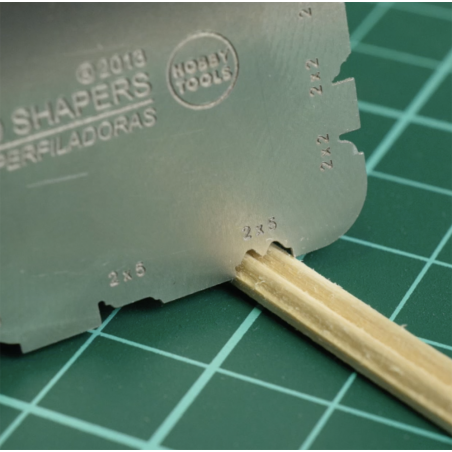 Micro Moulding Scrapers A / Micro Shapers A