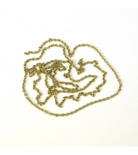 Mosazný řetěz 2 mm (1 m) pro modely lodí