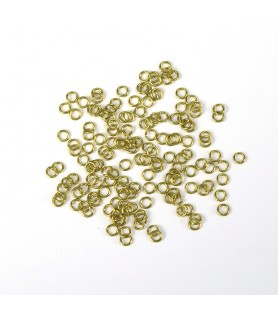 Anelli in ottone diam. 2 mm (150 pz.)