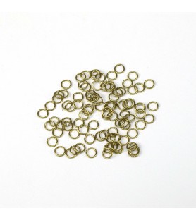 Anelli in ottone diam. 3 mm (100 pz.)