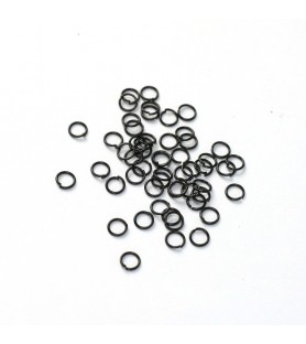 Blåneret messingring diam. 3 mm (50 enheder)