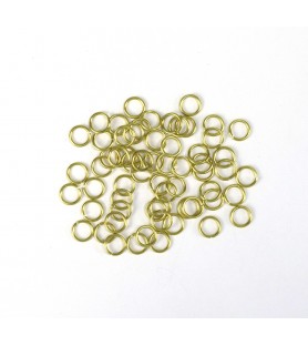 Anelli in ottone diam. 6 mm (60 pz.)