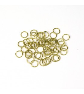 Brass Ring Diam. 8 mm (50 Units)