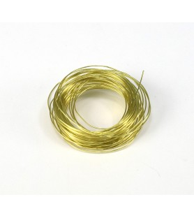 Brass Wire Diam. 0.5 mm (5 m) for Modeling and Crafts
