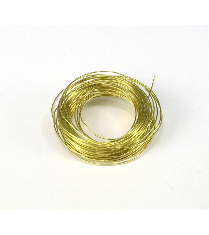 Round Yellow Brass Wire