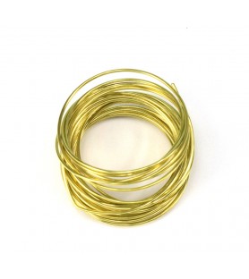 Brass Wire Diam. 1 mm (3 m) for Modeling and Crafts