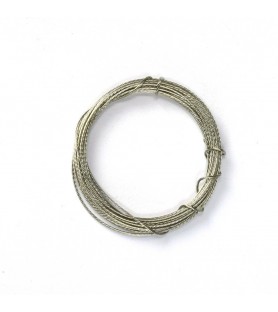 Braided Stainless Steel Wire Diam. 0.5 mm (2 m) for Modeling and Crafts