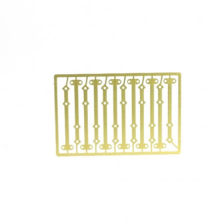 Metall-Kettenplatten für Schiffsmodellbau-Balken (1 St.)