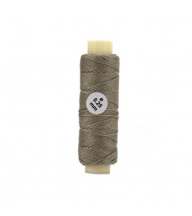 Cotton Thread: Beige Diameter 0.25 mm and Length 30 meters