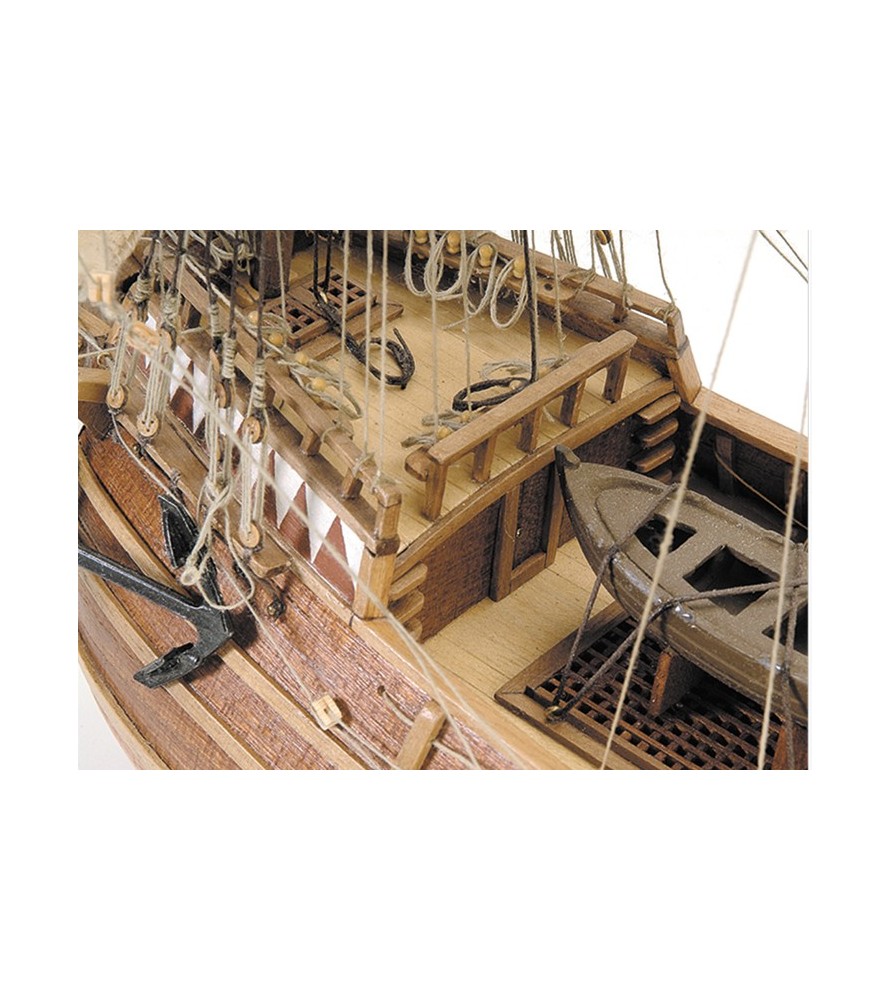 Mayflower. Wooden Model Ship Kit at 164. English Vessel