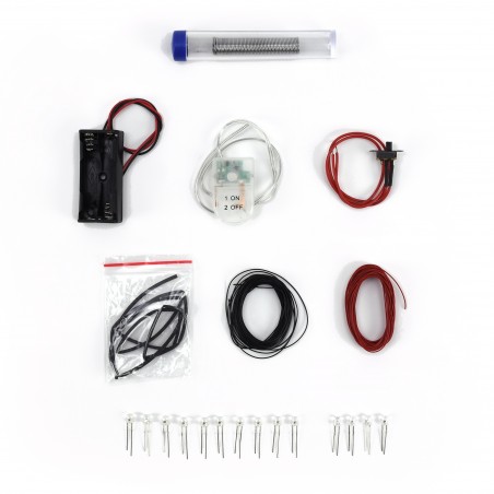 LED Lightning Set för skalenliga modeller och DIY-projekt