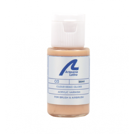 Verniz acetinado transparente (20 ml)