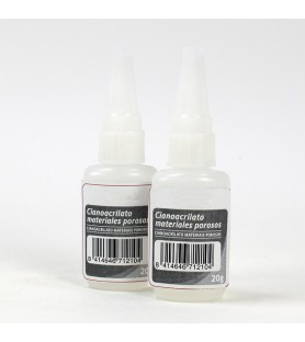 Thick Cyanoacrylate (20 gr): Glue Bois and Porous Materials