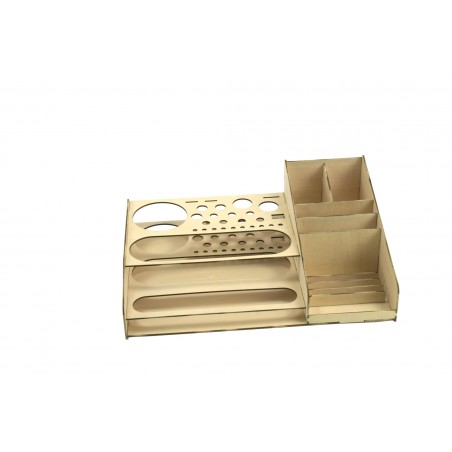 Modeler's Paints and Tools Organizer