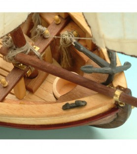 Captain's Boat Santisima Trinidad. 1:50 Wooden Model Ship Kit 1