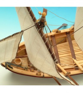 Captain's Boat Santisima Trinidad. 1:50 Wooden Model Ship Kit 7