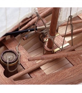Whaling Ship Providence. 1:25 Wooden Model Fishing Boat Kit 3