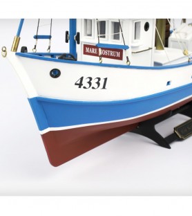 Trawler Mare Nostrum. 1:35 Wooden Model Fishing Ship Kit 7