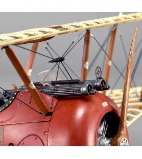 Fighter Sopwith Camel. 1:16 Wooden and Metal Model 6