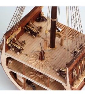 Section of Galleon San Francisco. 1:50 Wooden Model Ship Kit 2