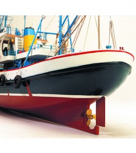 Tuna Boat Marina II. 1:50 Wooden Model Fishing Boat Kit 2