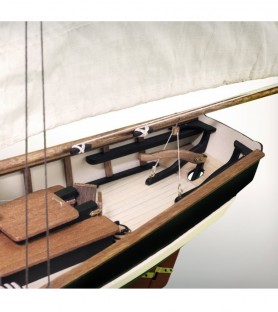 U.S. Pilot Boat Swift. 1:50 Wooden Model Ship Kit